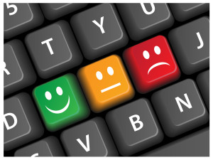 Smiley Survey Keys on Keyboard (buttons satisfaction smileys)